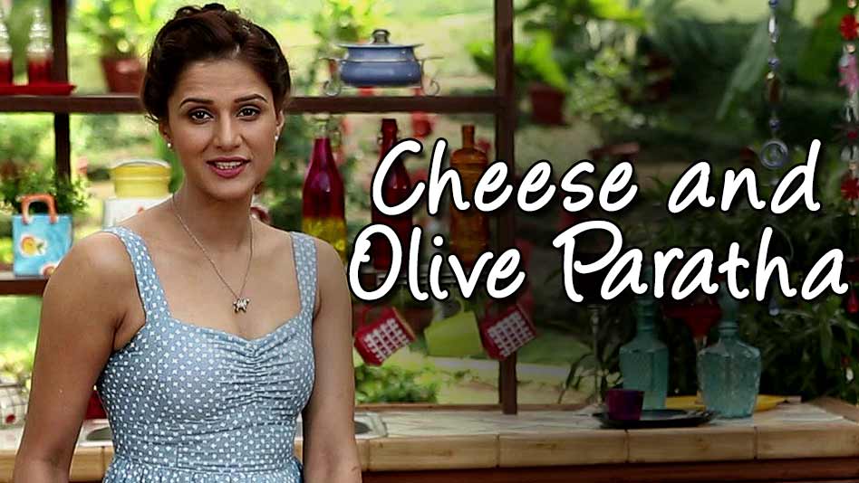 Watch Shipra's Kitchen - Cheese and Olive Paratha on Eros Now