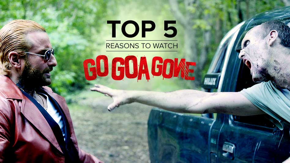 Watch Top 5 Reasons To Watch - Top 5 Reasons to Watch Go Goa Gone on Eros Now