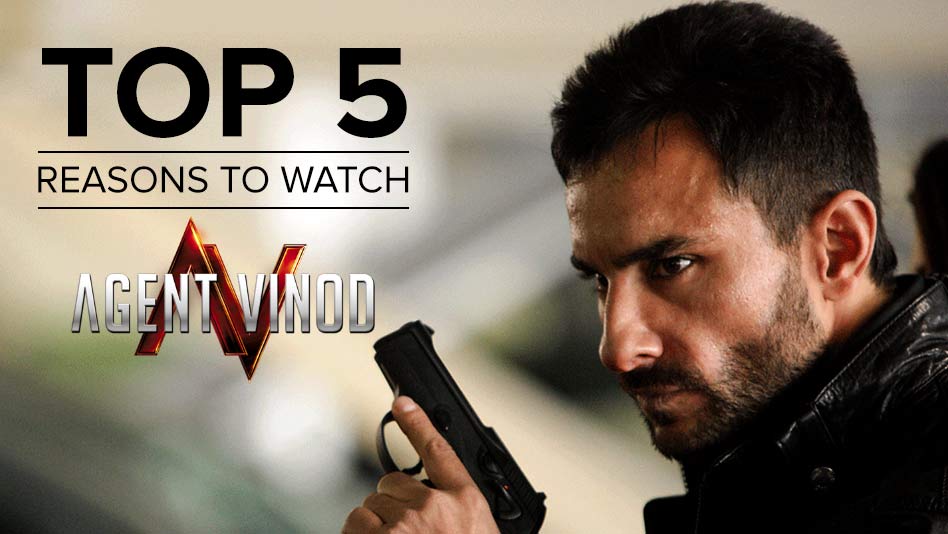 Watch Top 5 Reasons To Watch - Top 5 Reasons to Watch Agent Vinod on Eros Now